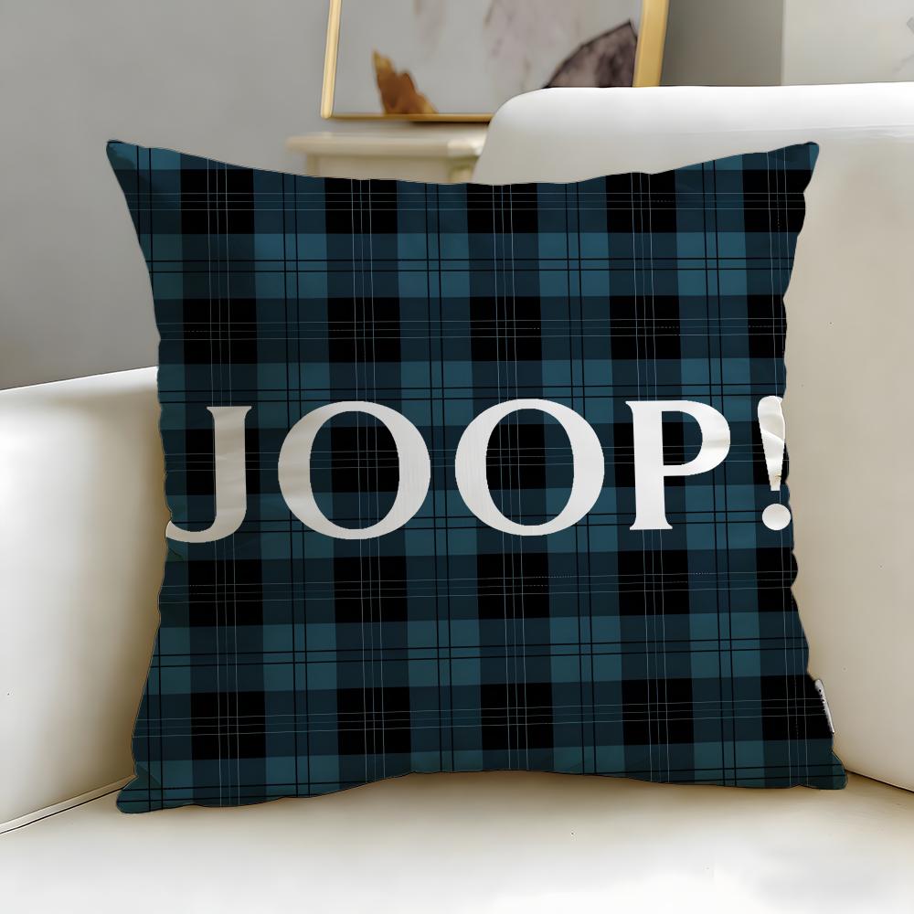 classic luxury brand Joop Cushion Cover Soft & Easy-Wash Pillow Case – Versatile for Couch, Bed, Travel and Office