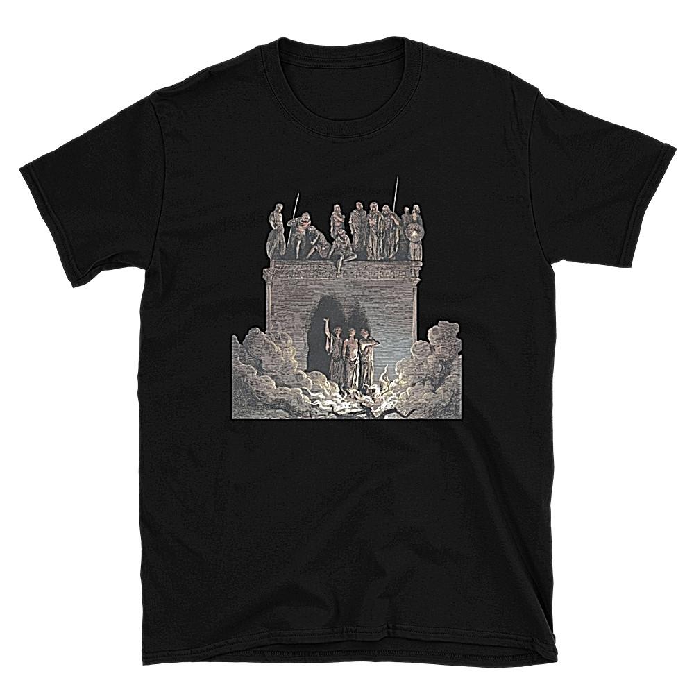 Bible Art Shirt Shadrach Meshach and Abednego Fine in the Fire Faith Shirt Unisex T-Shirt XXL