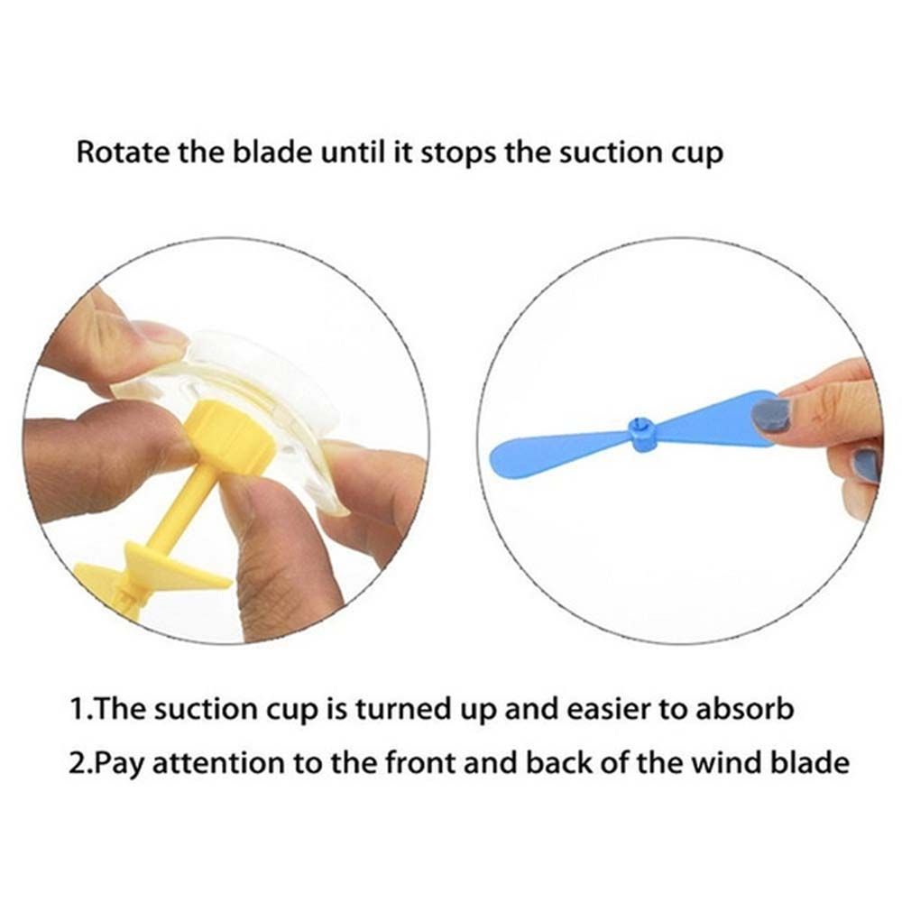 Propeller Bamboo Dragonfly Helmet Fan Helmet Decoration Accessories Children's Helmet Decoration