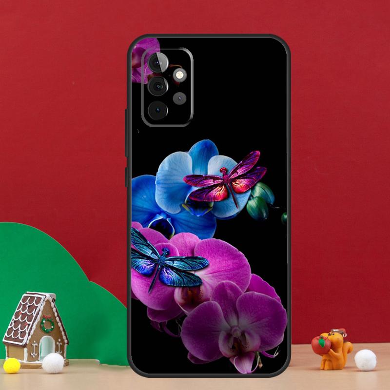 Colorful Dragonfly Case For Samsung Galaxy A55 A52 A32 A12 A33 A06 A16 A26 A36 A56 A15 A53 A13 A34 A54 A14 A17