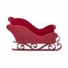 Festive Christmas Santa Sleigh Table Centerpiece Ornament for Home and Holiday Seasonal Decor Display Display Display Display