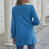Women's New Loose Casual Thin Cardigan Color Pocket Long Sleeve Jacket