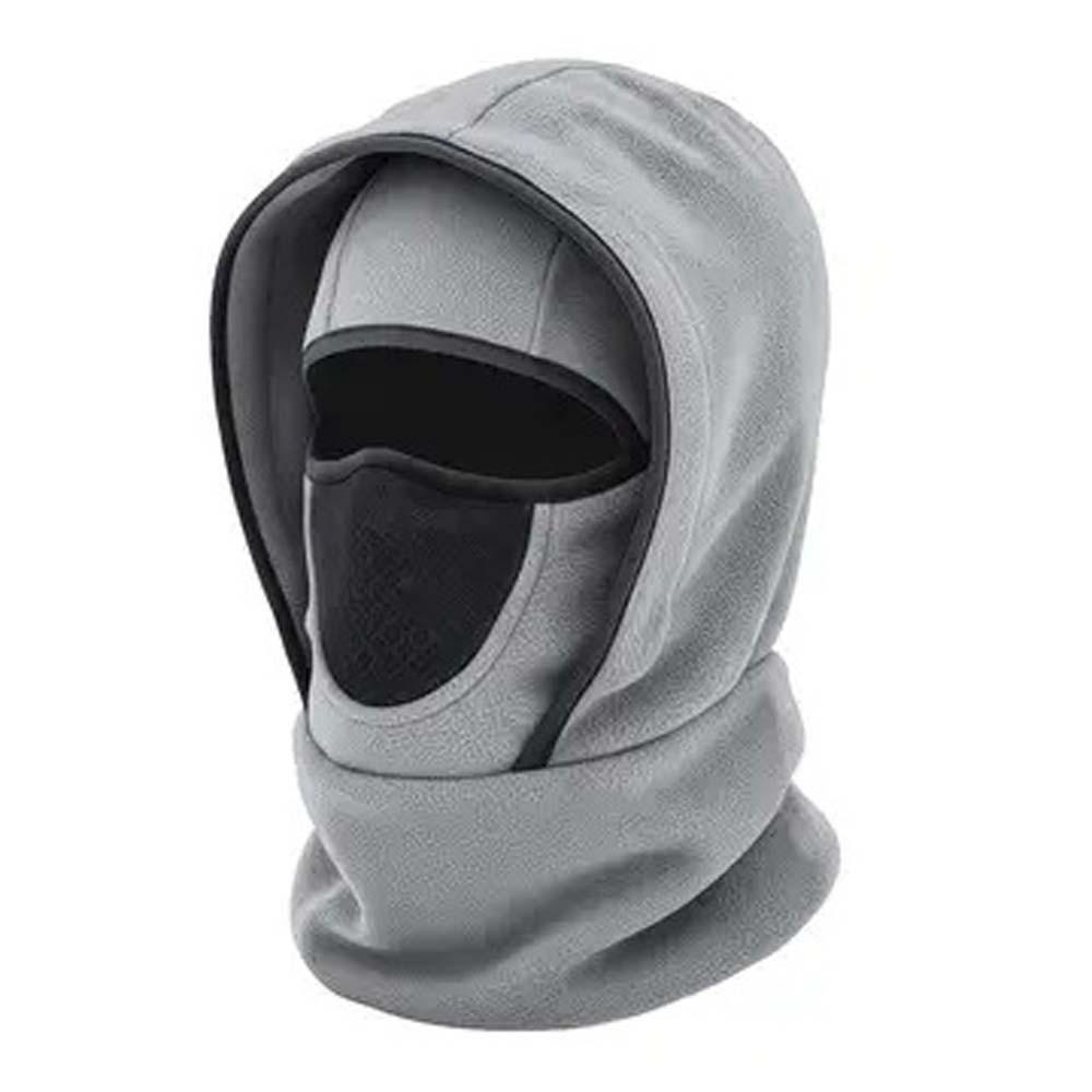 Fleece Lined Ski Face Mask Breathable Mesh Thermal Neck Warmer Winter Cycling Hat Winter Cycling