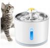 Fountain Drink For Cat Dog Bowl Automatic Drinker Led Silent + Filter