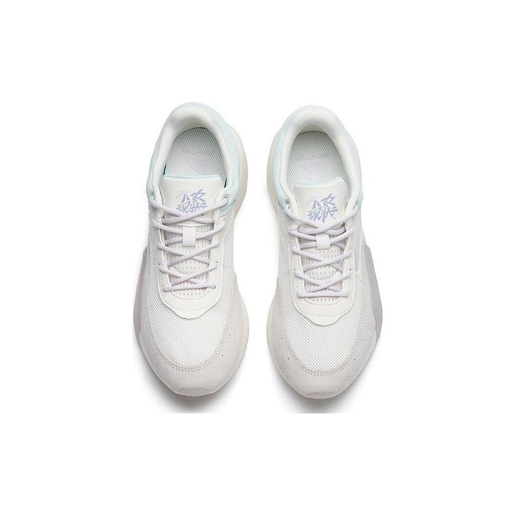 Anta A Road Low-Top Sports Casual Shoes Women Sneakers White Blue 122228871-3