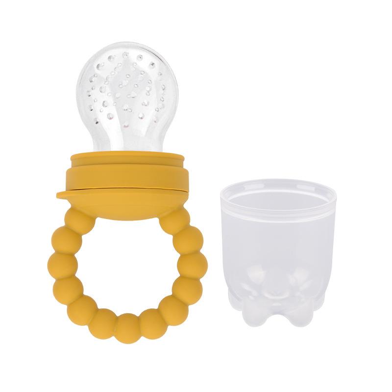 Silicone Baby Fruit and Vegetable Teether Pacifier Feeder