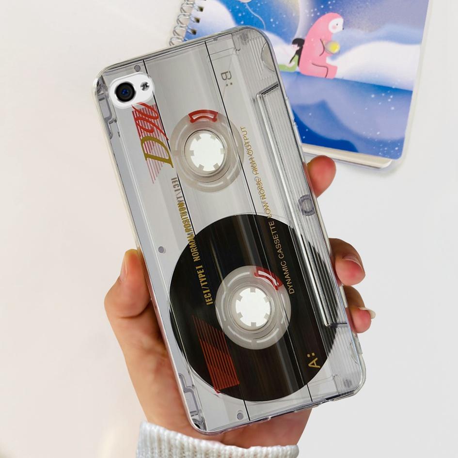 For iPhone 4 Case 3.5" Cute Cartoon Leopard Transparent Silicone Soft Cover For iPhone 4s iPhone4 Funda iPhone4s Shockproof Capa