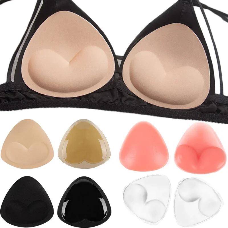 New Bikini Chest Pad Bikini Set Push Up Padded Bikinis Swimsuit Women Swimwear Women Silicone Thicker Breathable Sponge Bra Pad