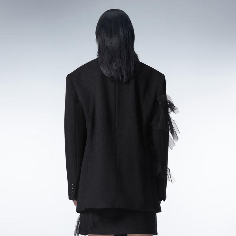 JNBY Women's Autumn Wool Blend Long-Sleeve Blazer 5N9714880