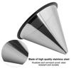 Coffee Filter Reusable Stainless Coffee Filter YJ‑99A3 Stainless Steel Coffee Filter Tea Coffee Dripper Coffee Mesh Strainer