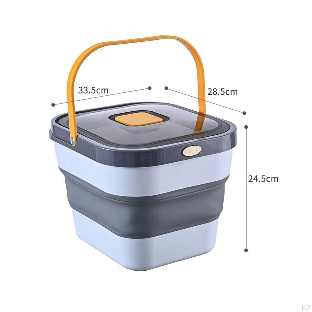 Foldable Rice Container HumidityResistantResistant Airtight SpaceSaving Design Sealed