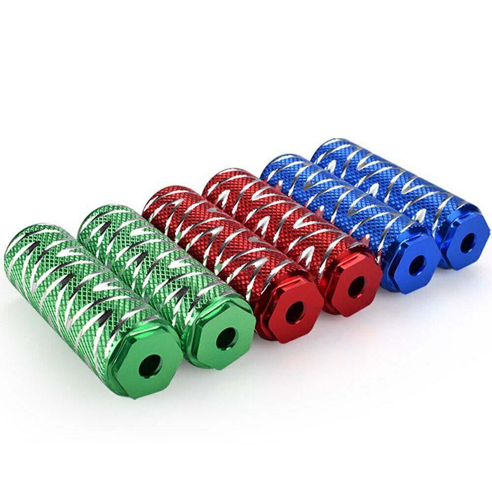 Cylindrical Metal Wheel Tyre Aluminum Zinc Zinc Alloy Mountain Bike Stunt Pegs Footrest Axle Pedal Foot Pegs
