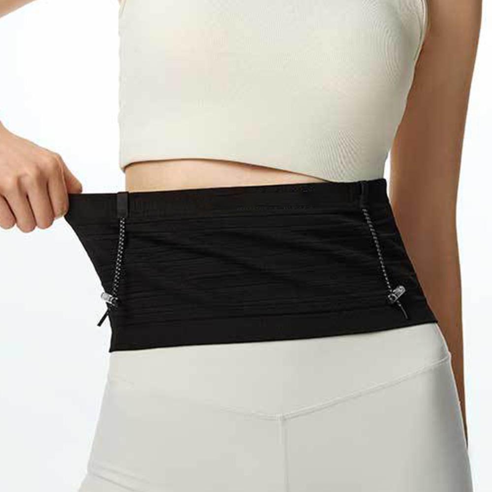 Sac de Course Marathon Slim Ceinture de Course Sac de Sport pour Téléphone Ceinture de Fitness Sac de Taille Invisible Homme Femme