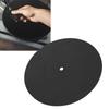 Asixxsix Turntable Platter Rubber Turntable Platter Slip Compatible with All LP Record Reduces Vibration and Improves Sound Quality Mat, 7-inch Mat,