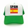 Flag Of Spain Baseball Cap For Women Unisex Country Proud Mesh Net Trucker Hats Summer Breathable Snapback Dad Gift Caps