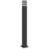 Vidaxl Outdoor Standing Lamp, With Socket, Black, 110 Cm, Aluminum
