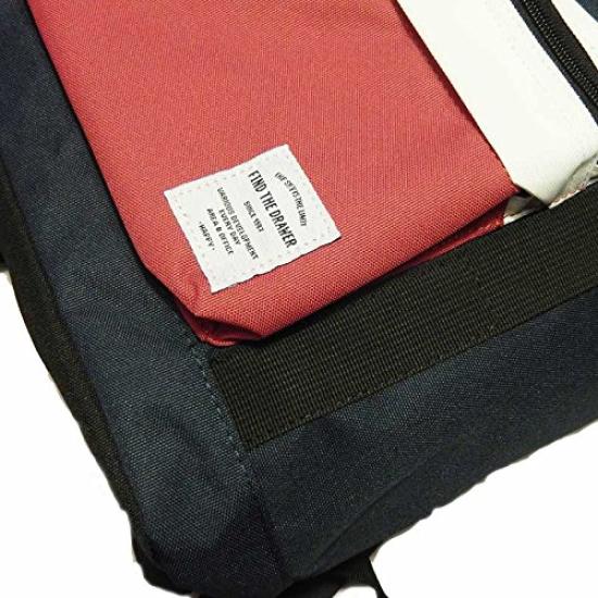 P-Seg Point Tape Square Backpack PT-1853 Black