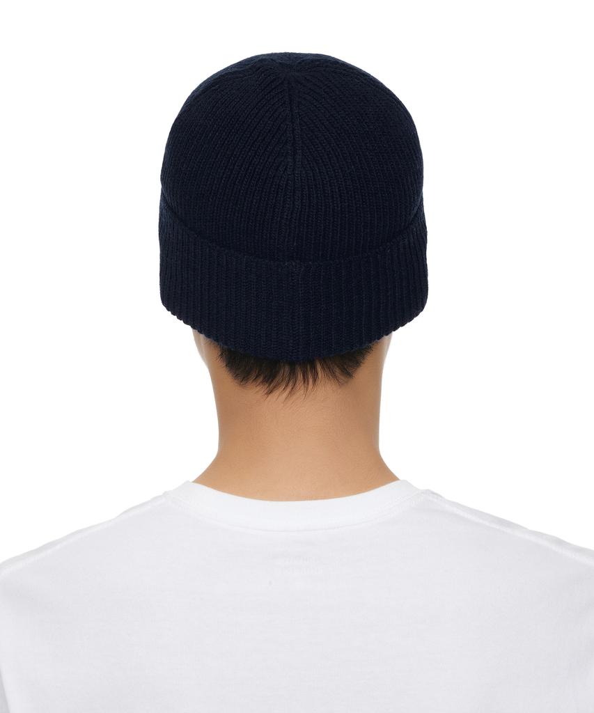 POLO RALPH LAUREN Polo Bare Wool Blend Beanie - Navy