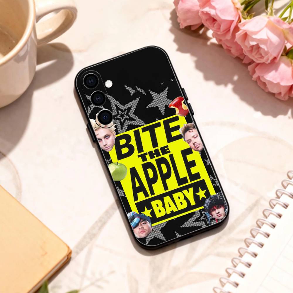 5 S-Seconds of S-Summer Band phone Case For Samsung Galaxy A73,A72,A71,A70,A53,A52,A51,Others Soft Black Shell