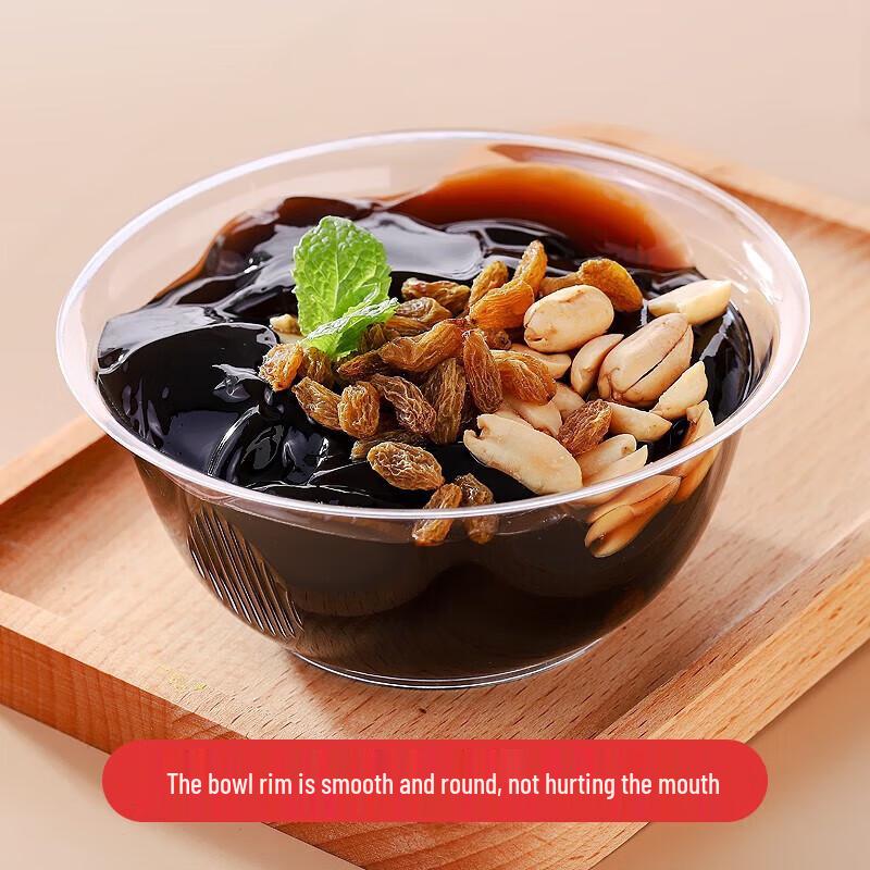 Jinyuan Disposable Crystal Bowls Set