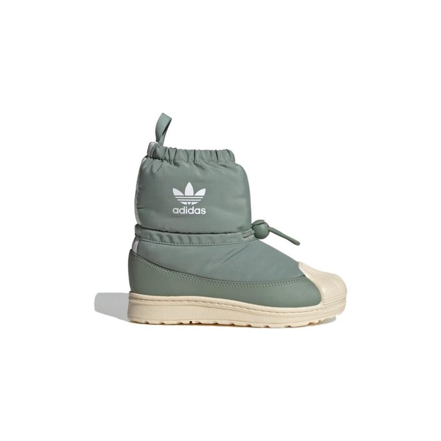 Adidas Originals Superstar 360 Boots Vysoké skate boty Dětské boty Stříbrná Zelená IG5078