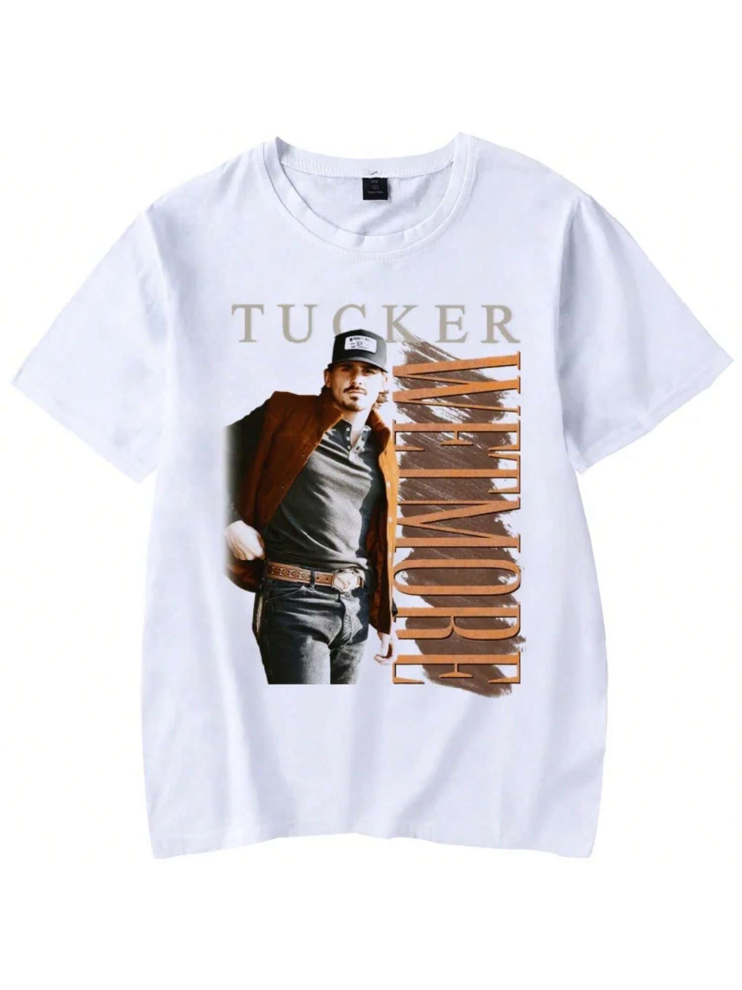 

Cotton Tucker Wetmore Photo T-Shirt Short-Sleeved Women Men Fashion Casual Summer Tee S