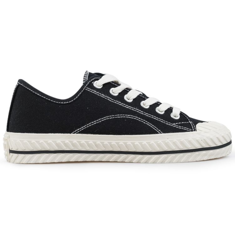 MLB Playball Keks Schuhe Klassisch Rutschfest Verschleißfest Atmungsaktiv Leicht Niedrige Schnürschuhe Unisex Sneaker Schwarz 32SHP1111-50L