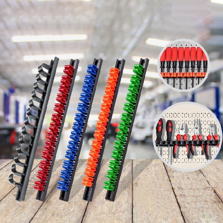 Efficient Tool Display Holder Socket Organizer for Screwdrivers and Wrenches