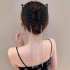 Headwear Butterfly Tassel Hair Claw Large Size Hair Clip Hair Accessories Ponytail Claw Clip  Women