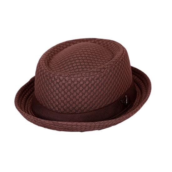 Jazz Hat, Foldable Pig Ear Sun Hat with UV Protection, Breathable Mesh Summer Travel Hat for Women Men