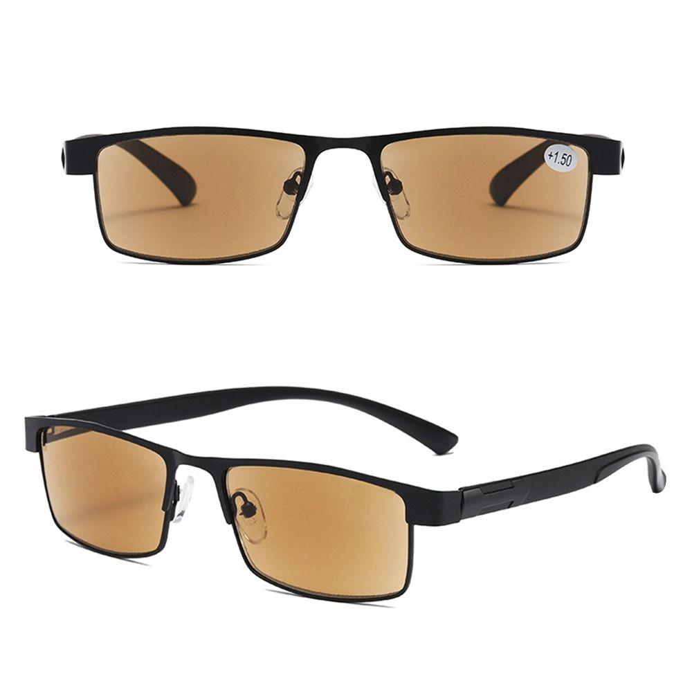 Classic Ultra Light Anti Blue Light Glasses for Men Women Business Reading Eye Protection Simple Frame Sunglasses