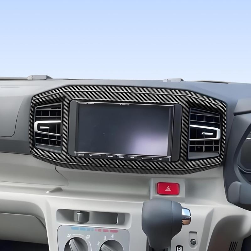 RHD FOR DAIHATSU MIRA 2017-2025 ABS car front dashboard center Console Decoration Frame navigation center air vent panle cover