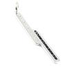 Les Trésors De Lily [H7354] - Silver Pendant 'Goddess' Black White (rhodium-plated) - 40x6 Mm
