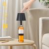 LED Wine Bottle Lamp, Wireless Touch Control Table Lamp, 2000mAh USB Rechargeable, 3 Colors & Stepless Dimming, for Bar Home