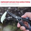 Steel Fishing Line Cutter Accessories Fishing Tool Split Ring Pliers Fishing Pliers Hook Remover Stainless Steel Line Cutter