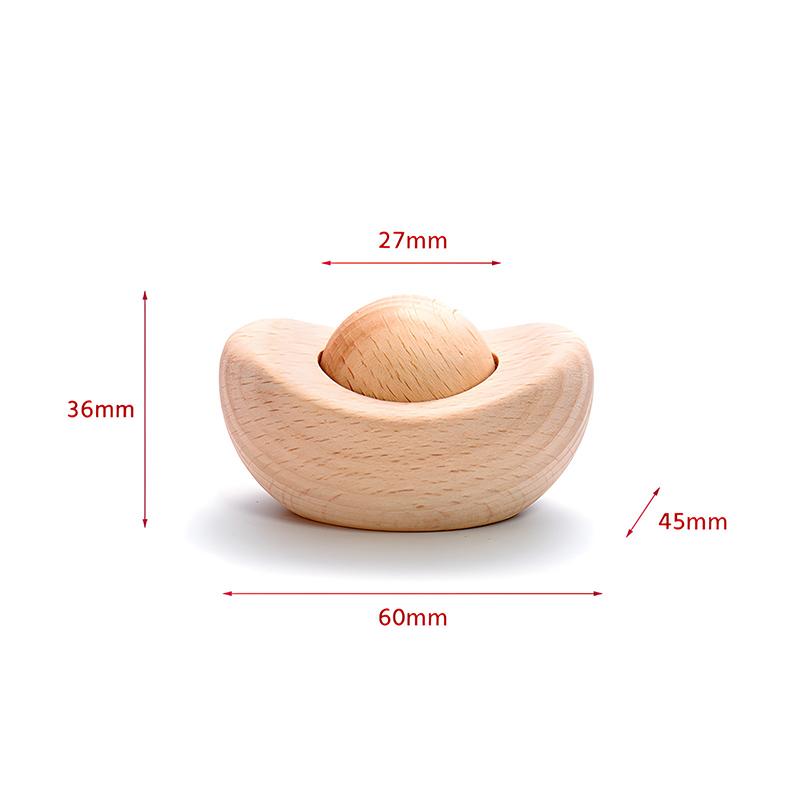 

Creative Lucky Ingot Scented Wooden Desktop/Car Air Freshener Ornament, Handheld Craft, Aroma Diffuser A