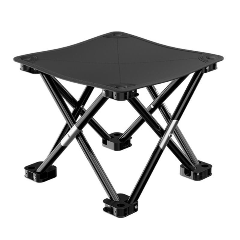 Camping Stool Folding Samll Chair Portable Stool for Camping Fishing Hiking Gardening Camping Chair with Carry Bag