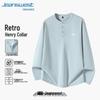 Jeanswest Men's Henley Long-Sleeve T-shirt