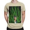 Feid Neon Green Flames Urban Latin Aesthetic Design Funny 100 Cotton TShirt Feid Tees Tops For Unisex