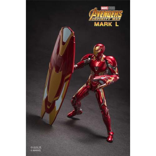 AC Chudo Toys ZHONGDONG ZDTOYS Iron Man Series MK50 DX Version Movable Action Figure Model 1912-50