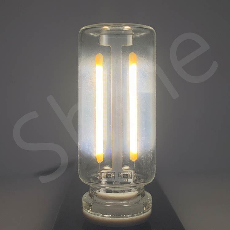 New USB Dimming Light Bulb DC5V LED Retro Edison Light Bulb 0.3W Light Source Mobile Power Interface Light Portable Night Light