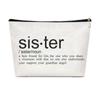 Flower Lavender Polyester Cosmetic Bag Change Stationery Toiletries Portable Zipper Storage Bag