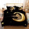Housse de couette/couette pour enfants Chat Galaxie avec taies d'oreiller Animaux de dessin animé Housse de couette Ensemble de literie Ciel étoilé Animal de compagnie Ensembles de couvre-lit pour enfant