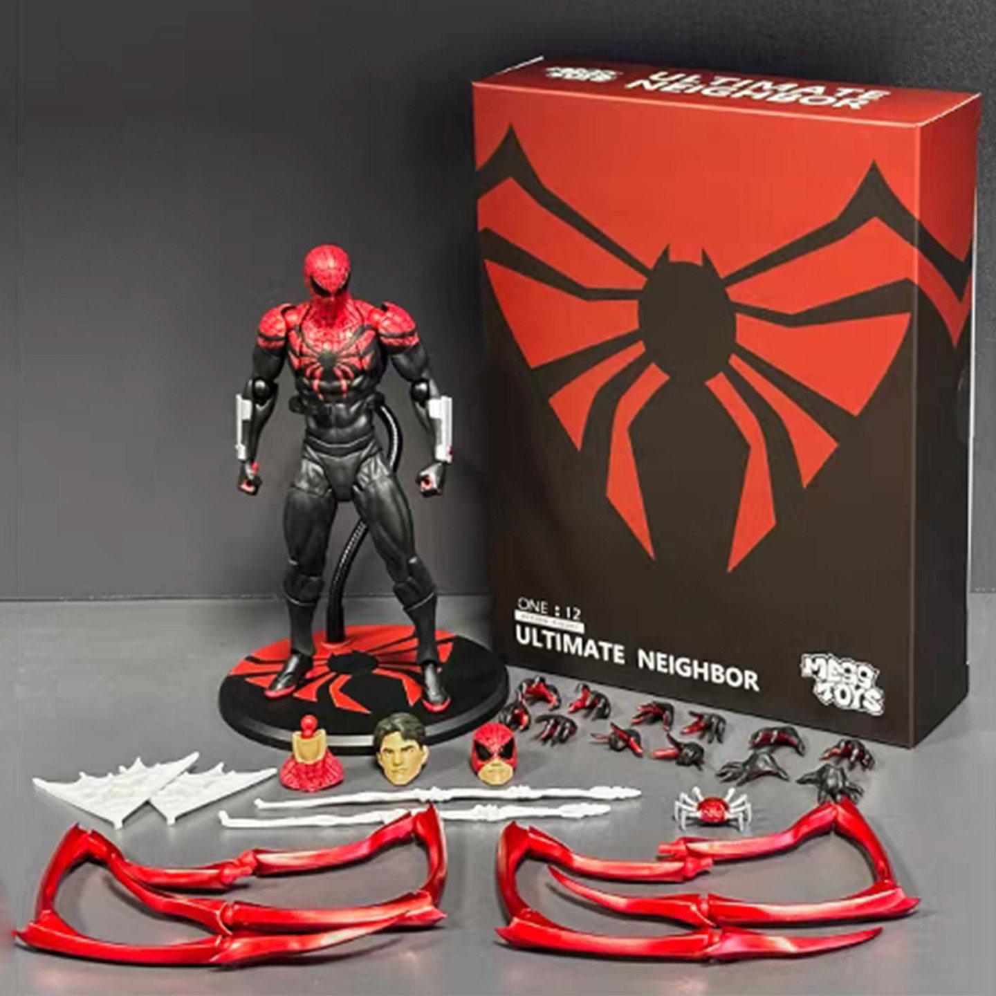 Superior Spider-Man peter parker Film Version Spider-Man Action Figure Joint Movable Toys Model Collection Toy Gift