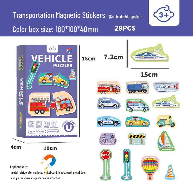 Soft Magnetic Alphabet & Number Puzzle for Early Childhood Education