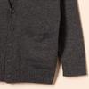 Amazon Essentials 2-Pack Knit Cardigans, Cotton, Toddler/Kids, Heather Charcoal, Size 95