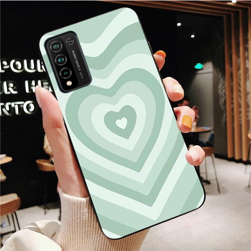 Fashion Latte Love Coffee Heart Phone Case for Huawei Honor 50 10X Lite 20 7A 7C 8X 9X Pro 9A 8A 8S 9S 10i 20S 20lite 7X 10 Lite