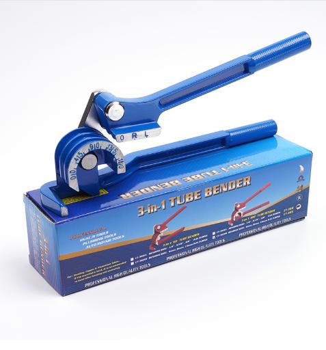 Manual Three Slot Pipe Bender Air Conditioning Copper Tube Aluminum Tube Can Bend 6mm8mm10mm Copper Tube
