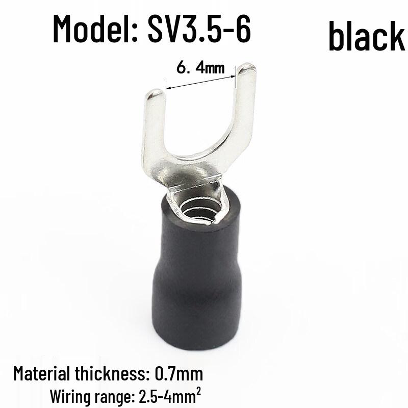 SV Pre-Insulated U-Type Cold Press Terminals