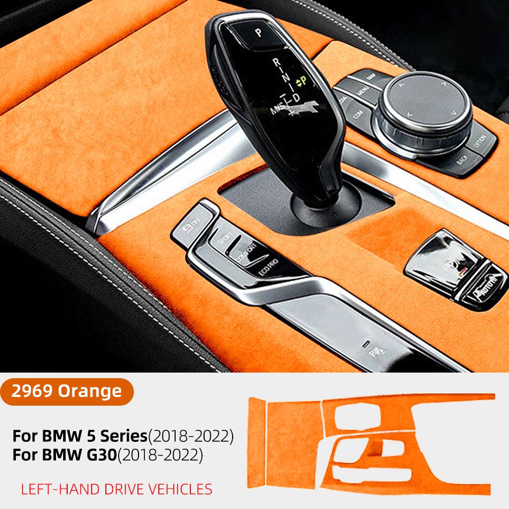 Gear Shift Panel Cover Trim for BMW 5 Series G30 2018-2022 Center Console Decorative Shell
